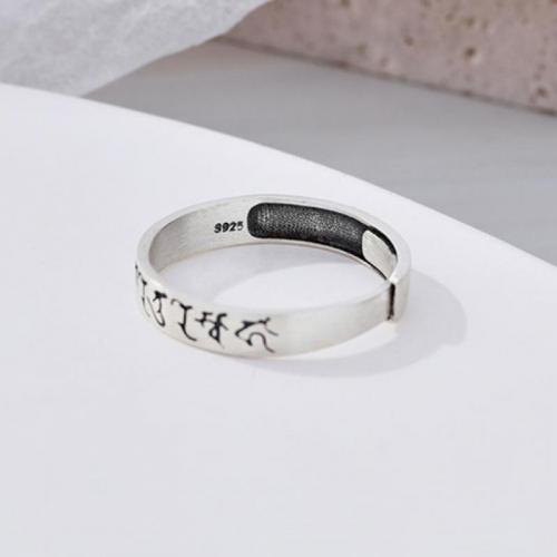 Sterling Silver Jewelry Finger Ring, 925 sterline d'argento, lucido, gioielli di moda & unisex, assenza di nichel,piombo&cadmio, Venduto da PC