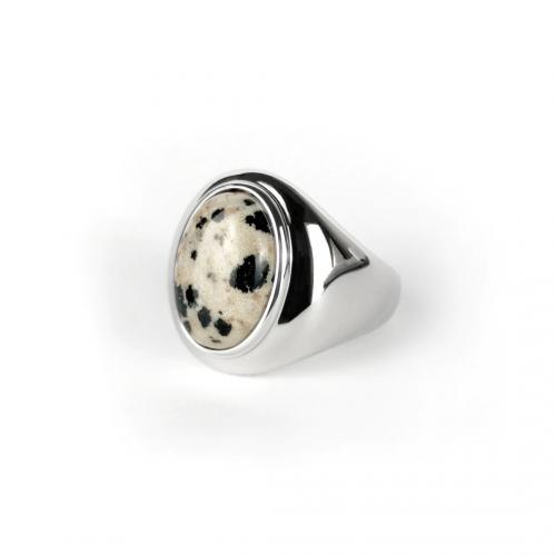 Messing ringen, met Natuursteen, mode sieraden & verschillende materialen voor de keuze & voor vrouw, nikkel, lood en cadmium vrij, Maat:7, Verkocht door PC