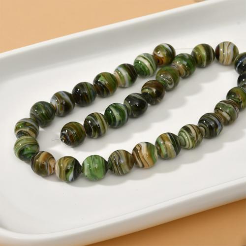 Lampwork Beads Round DIY 12mm Sold By PC