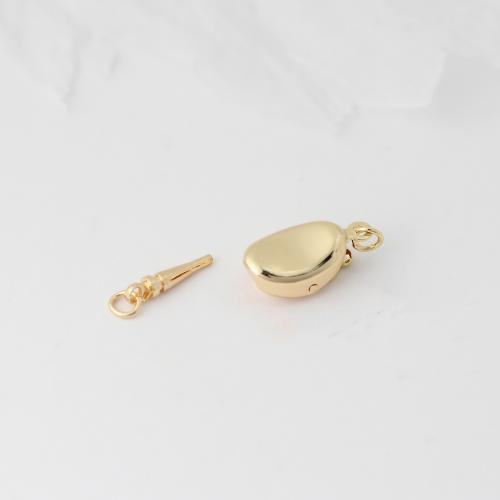 Brass Box Clasp plated DIY nickel lead & cadmium free Sold By PC
