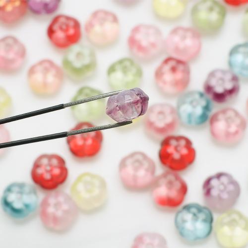 Lampwork Beads Flower DIY 10mm Sold By Bag