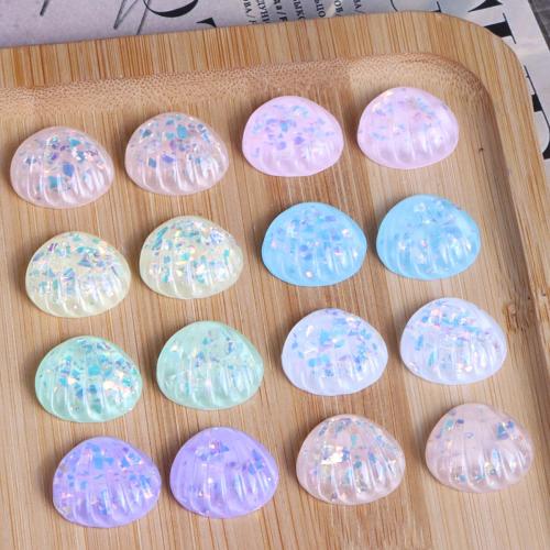 Resin Jewelry Beads Shell polished DIY & epoxy gel Approx Sold By Bag