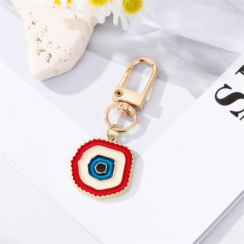 Zinc Alloy Key Clasp gold color plated Unisex & enamel nickel lead & cadmium free Sold By PC