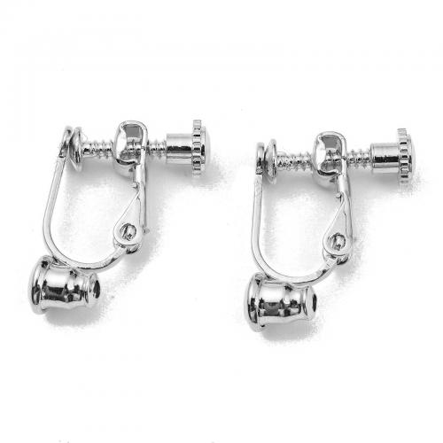 Fashion Earring Cuff and Wraps 316 Stainless Steel Adjustable & DIY 17mm Sold By Bag