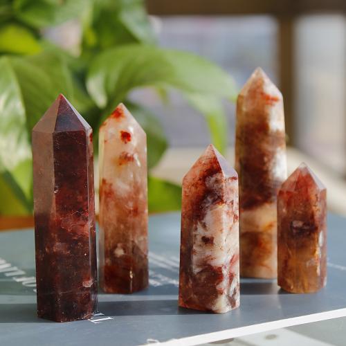 Fashion Decoration Red Marble Glue Stone Conical for home and office & fashion jewelry mixed colors Sold By PC