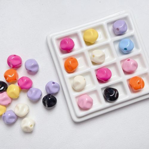 Acryl Schmuck Perlen, Einbrennlack, DIY, keine, 16mm, Bohrung:ca. 3.3mm, ca. 10PCs/Tasche, verkauft von Tasche