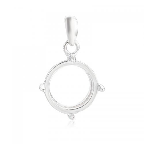 925 Sterling Silver Pendant Bail, DIY & different size for choice, nickel, lead & cadmium free, Sold By PC