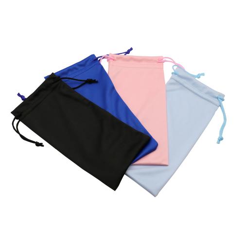 Jewelry Pouches Bags, Microfiber, more colors for choice, 180x90mm, Sold By PC