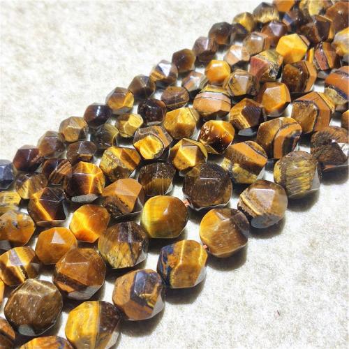 Natural Tiger Eye Beads Round DIY Sold Per Approx 38 cm Strand