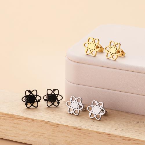 Stainless Steel Stud Earrings, 304 Stainless Steel, Bird, plated, for woman, more colors for choice, 12x11mm, 12Pairs/Bag, Sold By Bag