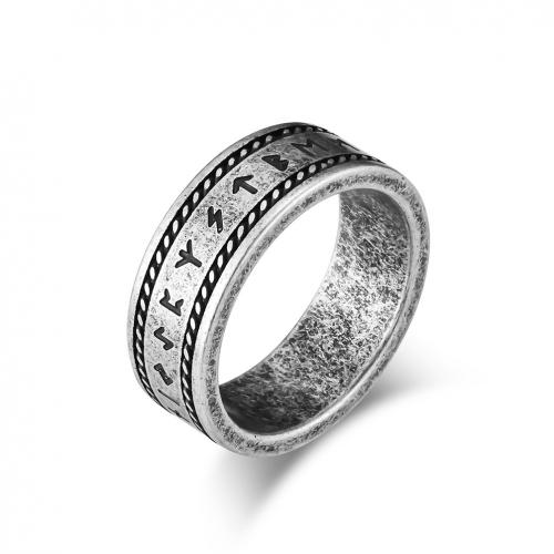 Titanium Steel Finger Ring, polished, different size for choice & for woman & enamel, more colors for choice, Sold By PC