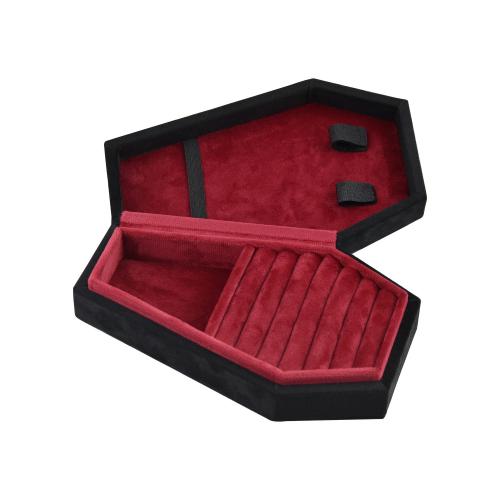 Multifunctional Jewelry Box, Velvet, different styles for choice, more colors for choice, 117x107x52mm, Sold By PC