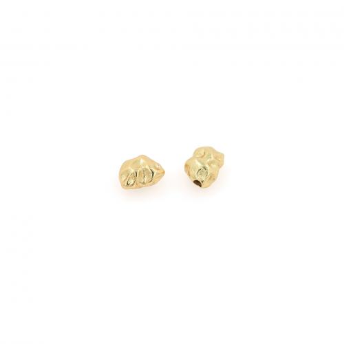 Brass Jewelry Beads, 18K gold plated, fashion jewelry & DIY, nickel, lead & cadmium free, 8x5.50x4.50mm, Sold By PC