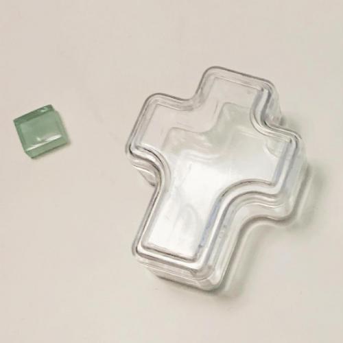 Multifunctional Jewelry Box Acrylic Cross durable white Sold By PC