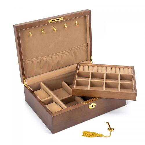 Multifunctional Jewelry Box Pine dustproof Sold By PC