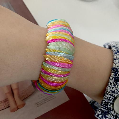 Schelp armbanden, voor vrouw, multi-gekleurde, Verkocht door PC