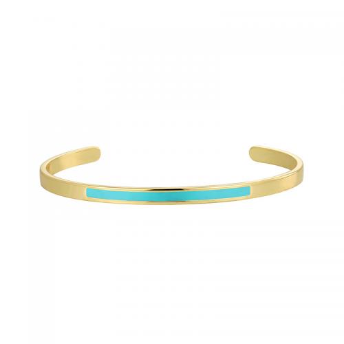 Brass Bracelet & Bangle plated for woman & epoxy gel Sold By PC