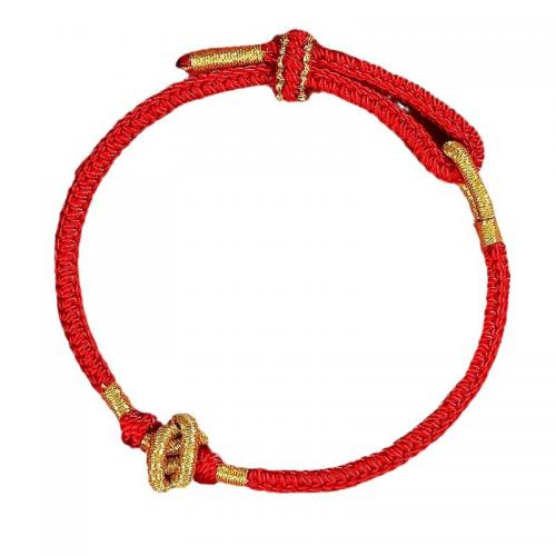 Cotton Cord Bracelet handmade folk style & Unisex & braided Sold By PC
