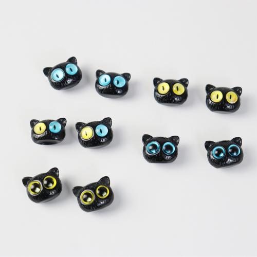 Harz Perle, Katze, Epoxidharzklebstoff, Modeschmuck & DIY, keine, 18x14mm, ca. 100PCs/Tasche, verkauft von Tasche
