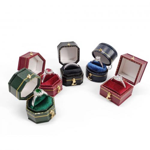 Multifunctionele sieraden box, Kunstleer Paper, Stofdicht & verschillende stijlen voor de keuze, meer kleuren voor de keuze, Verkocht door PC