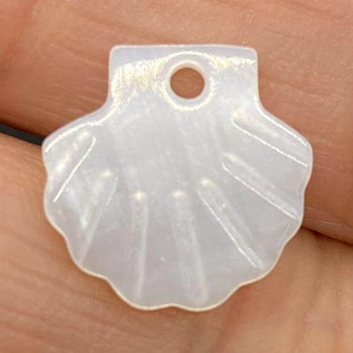 Shell Pendants Freshwater Shell Carved DIY white Sold By PC