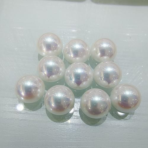 perlas de resina cabujón, Cúpula, Bricolaje & diverso tamaño para la opción, Blanco, Vendido por UD
