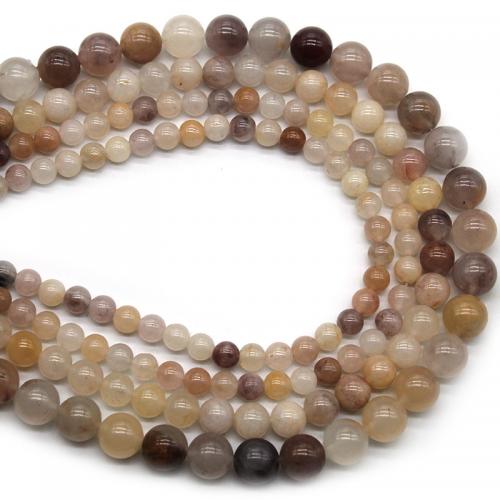 Dragi kamen perle Nakit, Prirodna ljubičasta, Krug, uglađen, možete DIY & različite veličine za izbor, Prodano Per Približno 38 cm Strand