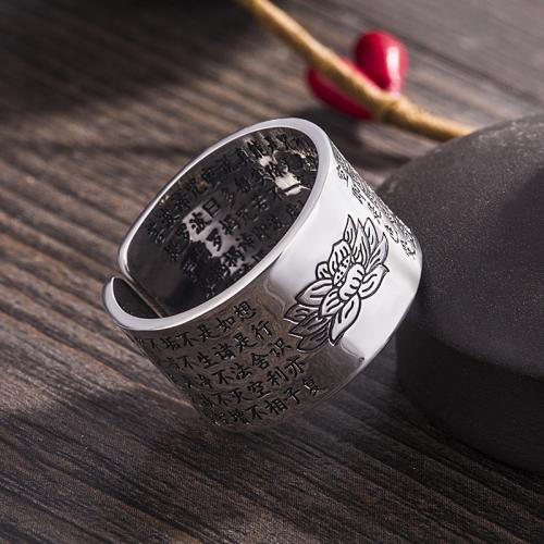 Sterling Silver Jewelry Finger Ring, 925 sterline d'argento, gioielli di moda & unisex, assenza di nichel,piombo&cadmio, Misura:7, Venduto da PC