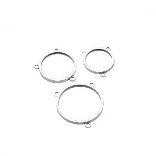 Stainless Steel Pendant Setting 304 Stainless Steel DIY &  original color Sold By PC