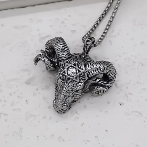 Zinc Alloy Pendants Horn plated DIY silver color nickel lead & cadmium free Sold By PC