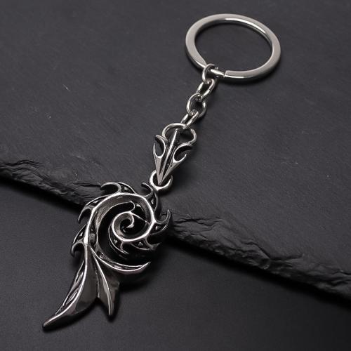 Zinc Alloy Key Clasp plated fashion jewelry silver color nickel lead & cadmium free Sold By PC