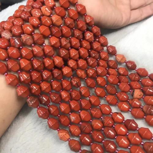 Zhanguo rosso agata perla, Campana, lucido, naturale & DIY, rosso, 10x11mm, Venduto per Appross. 38-40 cm filo