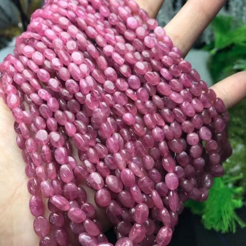 Gemstone Jewelry Beads Tourmaline Oval polished natural & DIY pink Grade AAAAA beads size - Sold Per Approx 45 cm Strand