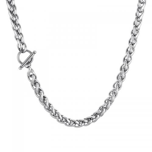 Stainless Steel smycken Ställer, armband & halsband, 304 rostfritt stål, mode smycken & olika längd för val & för människan, ursprungliga färgen, Säljs av PC