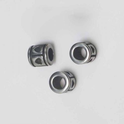 Stainless Steel Spacer Beads 304 Stainless Steel Column polished DIY original color Approx 5mm Sold By PC