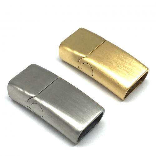 Stainless Steel Magnetic Clasp 304 Stainless Steel polished DIY Inner diameter 10 * 5 mm Sold By Lot