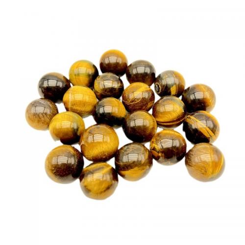 Fashion Decoration Tiger Eye Round natural Sold By PC