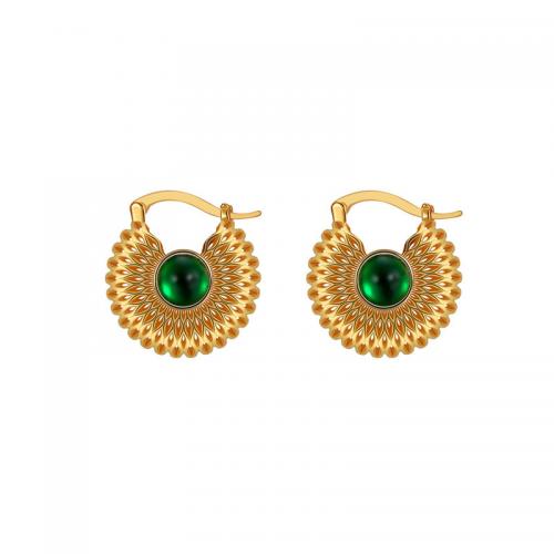 Brass Leverback Earring with Resin fashion jewelry & for woman & hollow nickel lead & cadmium free Sold By Pair