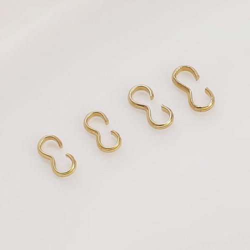Brass Jewelry Clasps 14K gold-filled DIY nickel lead & cadmium free Approx Sold By Bag