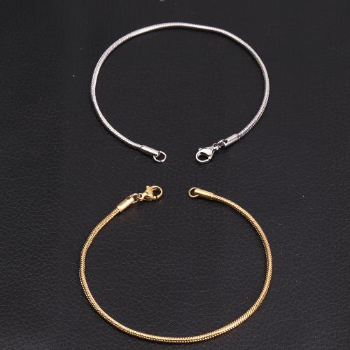 Stainless Steel Jewelry Bracelet 304 Stainless Steel polished fashion jewelry & Unisex Sold By PC