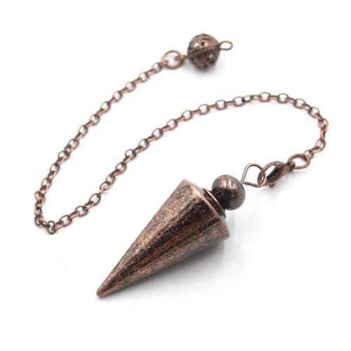 Brass Jewelry Pendants Conical plated detachable & Unisex nickel lead & cadmium free pendant about chain length 18cm Sold By PC