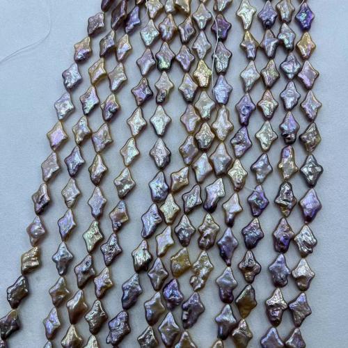 Přírodní sladkovodní perly perlí, Sladkovodní Pearl, módní šperky & DIY, multi-barevný, 10x15mm, Cca 26PC/Strand, Prodáno By Strand