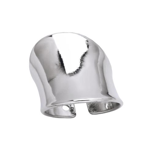 Messing ringen, plated, mode sieraden & verschillende ontwerpen voor de keuze, zilver, nikkel, lood en cadmium vrij, Verkocht door PC