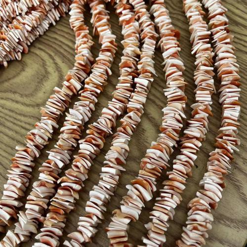 Natürliche Süßwasser Muschel Perlen, Modeschmuck & DIY, gemischte Farben, Length about 8-12mm, ca. 180PCs/Strang, verkauft von Strang
