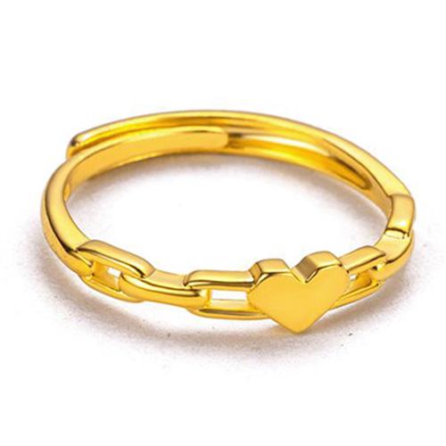 Messing ringen, plated, voor vrouw, meer kleuren voor de keuze, Verkocht door PC