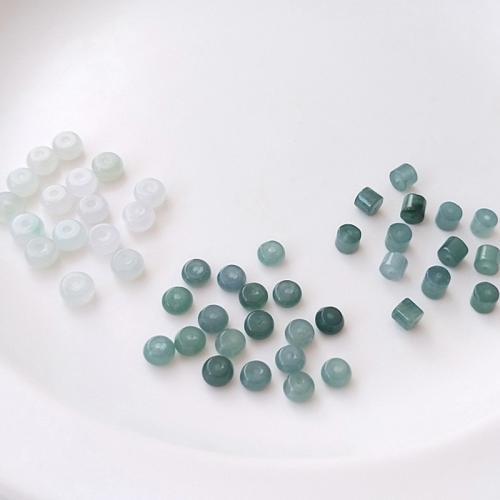 Jadeit Abacus Perlen, handgemacht, verschiedene Größen vorhanden, keine, verkauft von PC