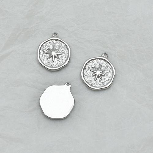 Stainless Steel Pendants 304 Stainless Steel polished DIY original color Sold By PC