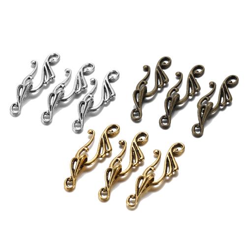 Zinc Alloy Earring Drop Component Music Note plated DIY Sold By Bag
