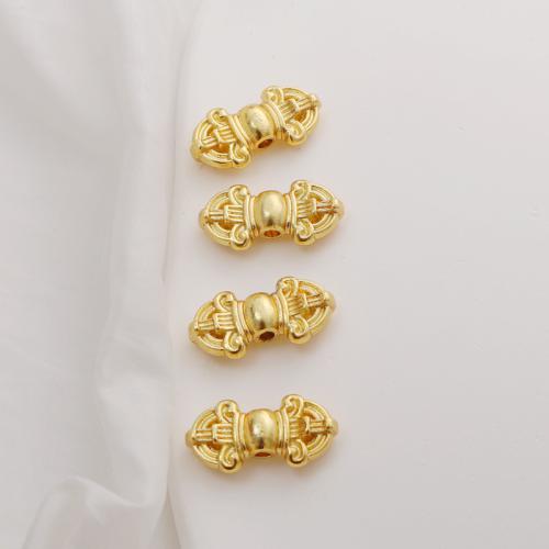 Brass Nakit perle, Mesing, zlatna boja pozlaćen, možete DIY & različitih stilova za izbor, više boja za izbor, nikal, olovo i kadmij besplatno, Prodano By PC