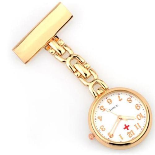 Nurse Watch Zinc Alloy waterproofless & fashion jewelry & Chinese movement & Unisex nickel lead & cadmium free Dial diameter Thick chain long 40mm  wide 8mm Sold By PC